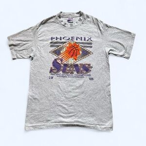 Vintage 1990s Phoenix Suns Gray T-Shirt L